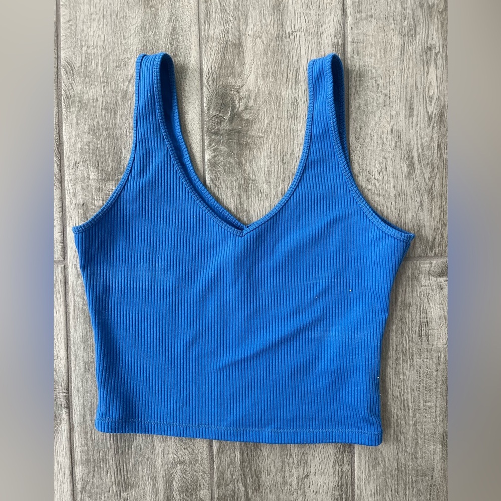Bright Blue Tank Top